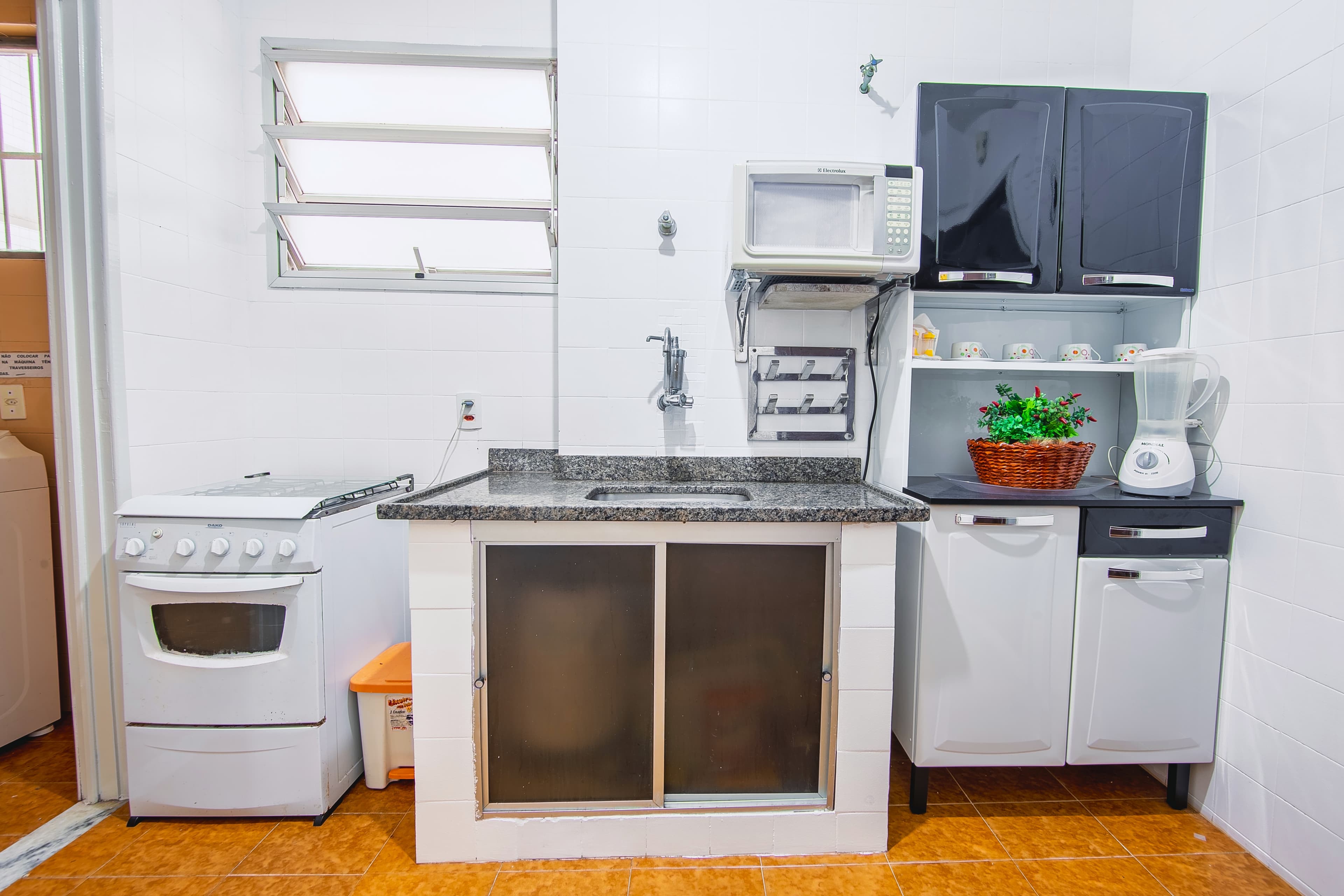Cozinha totalmente equipada