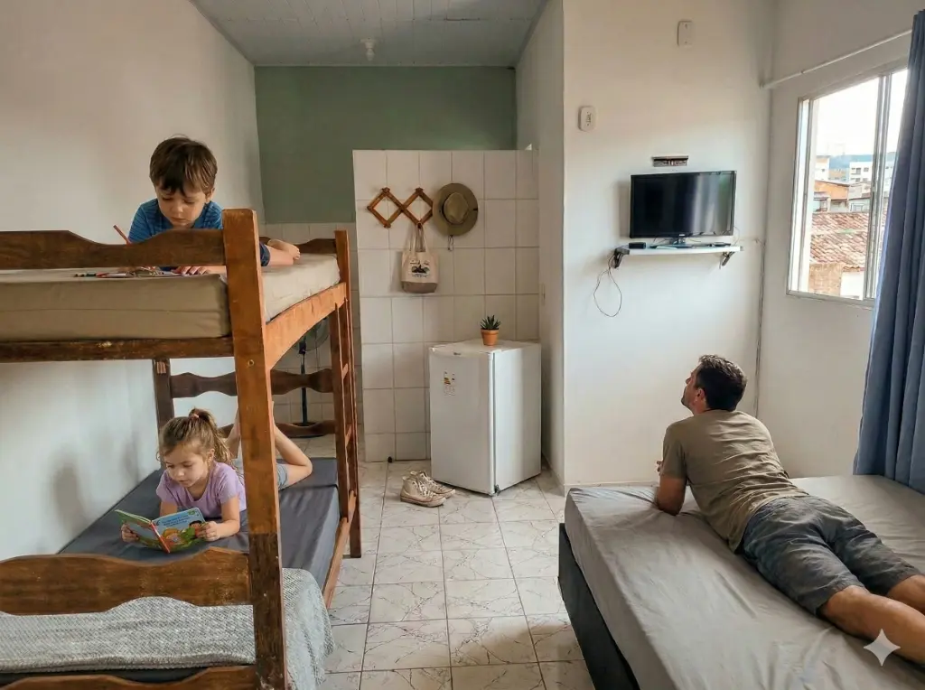 Configuração de quarto para excursões