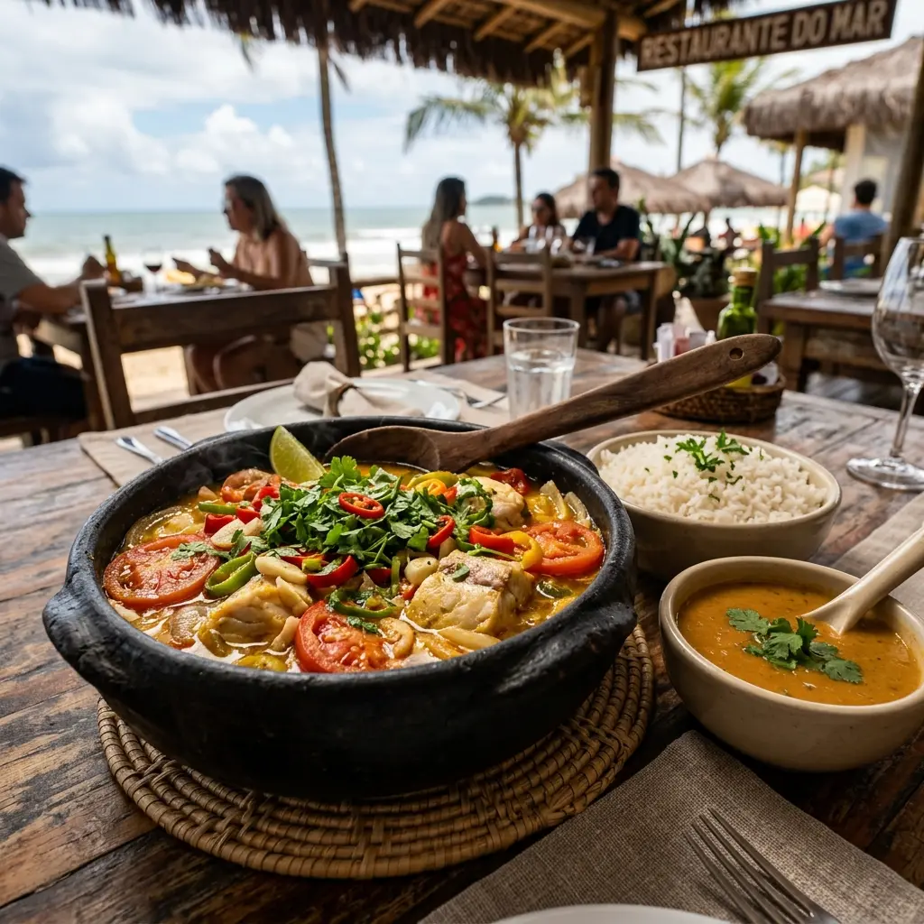 Moqueca capixaba no guia gastronômico de Guarapari